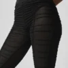 High-Waist Airlift Cherish Tayt - Siyah