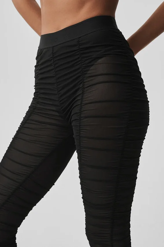 High-Waist Airlift Cherish Tayt - Siyah