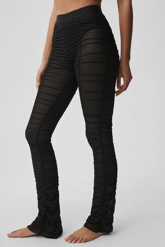 High-Waist Airlift Cherish Tayt - Siyah
