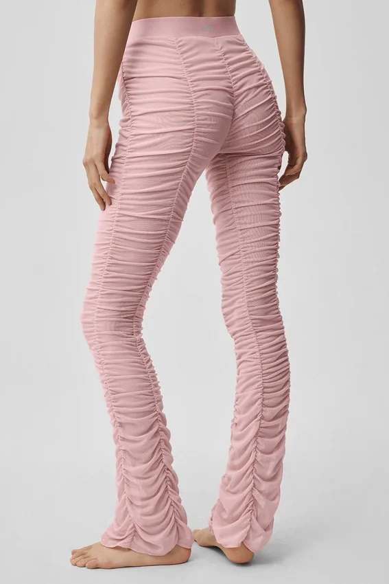 High-Waist Airlift Cherish Tayt - Vintage Pembe