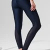 High-Waist Airlift Darling Stirrup Tayt - Lacivert
