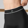 High-Waist Airlift Darling Stirrup Tayt - Siyah