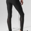 High-Waist Airlift Darling Stirrup Tayt - Siyah