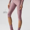High-Waist Airlift Divine Kapri - Dumanlı Kuvars