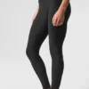 High-Waist Airlift Divine Tayt - Siyah