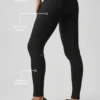 High-Waist Airlift Evolve Tayt - Siyah