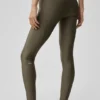 High-Waist Airlift Evolve Tayt - Zeytin Ağacı