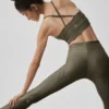 High-Waist Airlift Evolve Tayt - Zeytin Ağacı