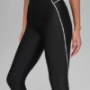 High-Waist Airlift Haven Tayt - Siyah/Beyaz