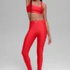 High-Waist Airlift Ignite 7/8 Tayt - Parlak Kırmızı