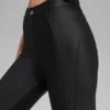 High-Waist Airlift Ignite 7/8 Tayt - Siyah
