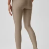 High-Waist Airlift Şık Tayt - Gravel