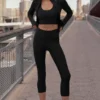 High-Waist Airlift Kapri | Yoga Kaprileri
