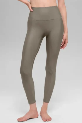 High-Waist Airlift Legging – Açık Kakao