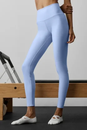 High-Waist Airlift Legging - Açık Provence Mavisi
