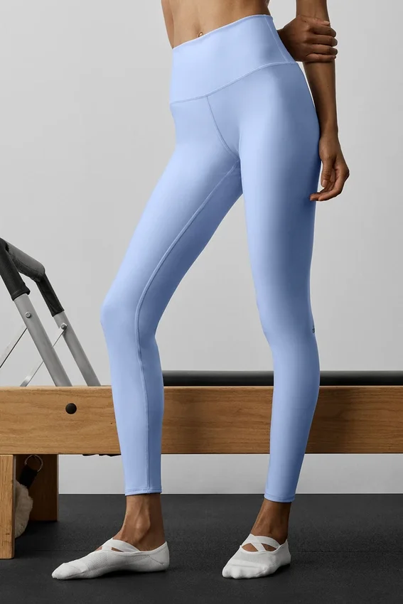 High-Waist Airlift Legging - Açık Provence Mavisi