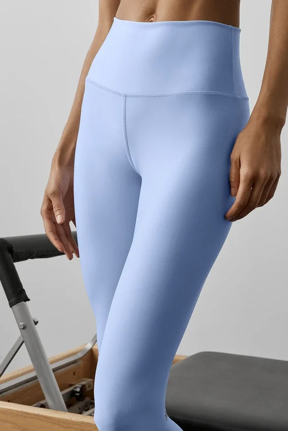 High-Waist Airlift Legging - Açık Provence Mavisi