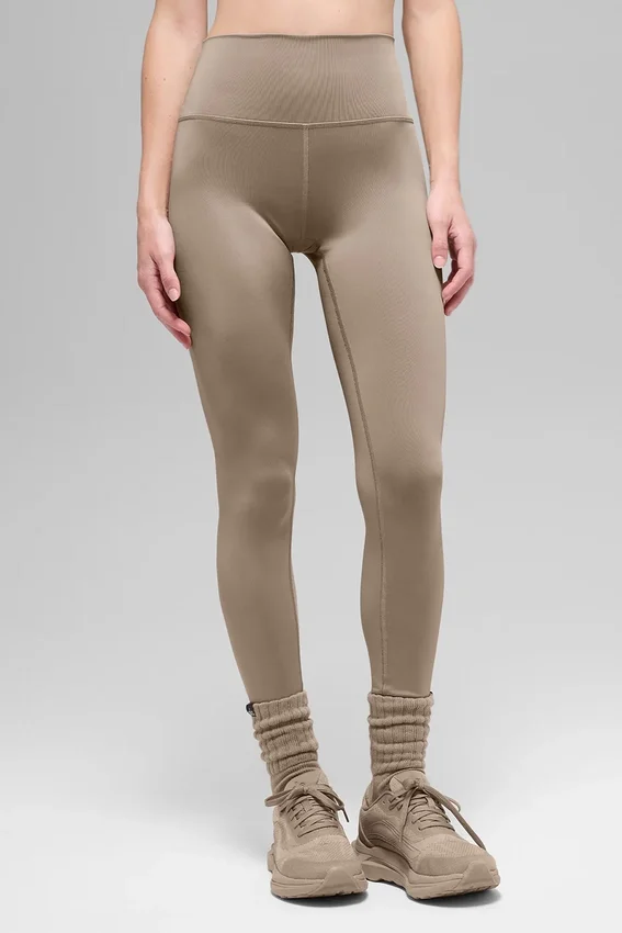 High-Waist Airlift Legging - Çakıl