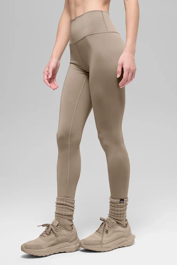 High-Waist Airlift Legging - Çakıl