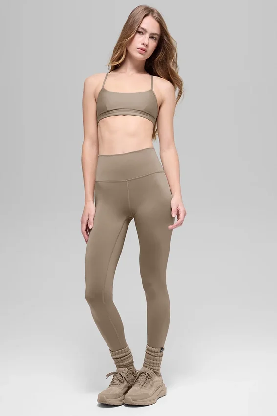 High-Waist Airlift Legging - Çakıl