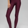 High-Waist Airlift Legging - Bordo
