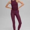High-Waist Airlift Legging - Bordo