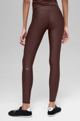 High-Waist Airlift Legging – Brownstone
