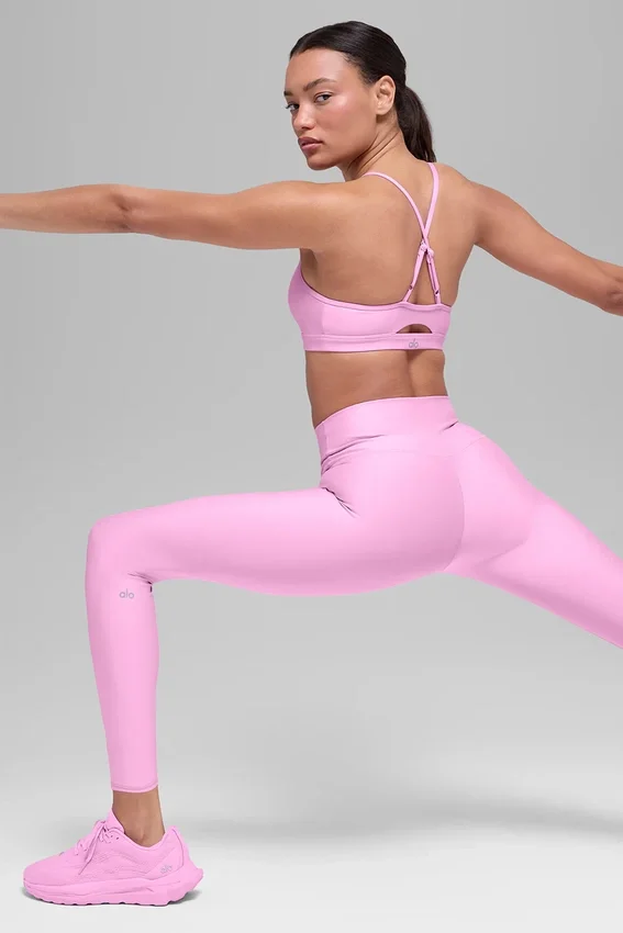 High-Waist Airlift Legging - Şeker Kalp Pembesi