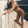 High-Waist Airlift Legging - Güneşten Öpülmüş Kahverengi