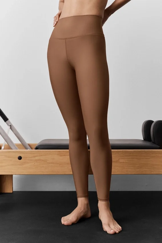 High-Waist Airlift Legging - Güneşten Öpülmüş Kahverengi