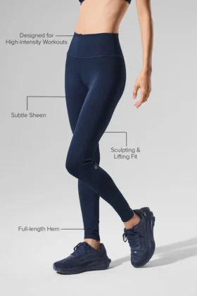 High-Waist Airlift Legging – Lacivert