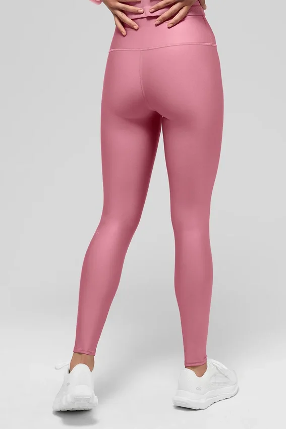 High-Waist Airlift Legging - Pembe Yabani Gül