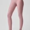 High-Waist Airlift Legging - Vintage Pembe