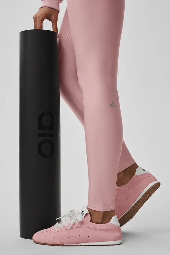 High-Waist Airlift Legging - Vintage Pembe
