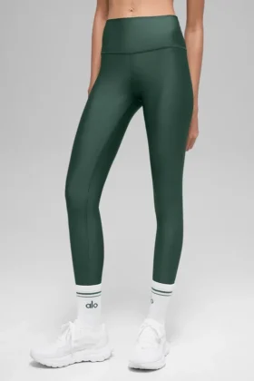 High-Waist Airlift Legging - Yonca Yeşili