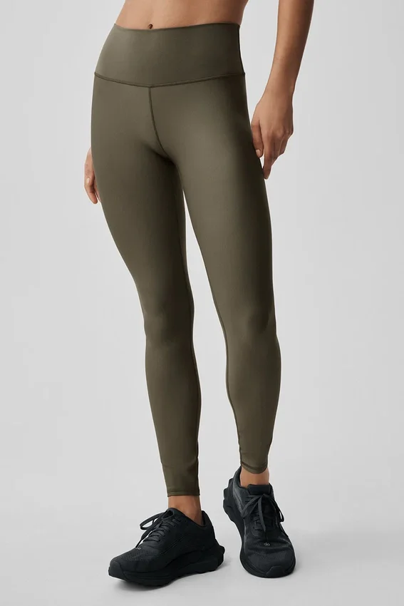High-Waist Airlift Legging - Zeytin Ağacı