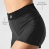 High-Waist Airlift Şort Serisi - Siyah