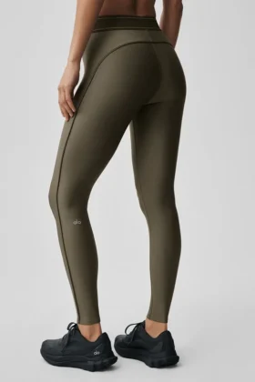 High-Waist Airlift Suit Up Tayt – Zeytin Ağacı/Zeytin Ağacı