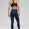 High-Waist Airlift Suit Up Taytlar - Lacivert/Lacivert