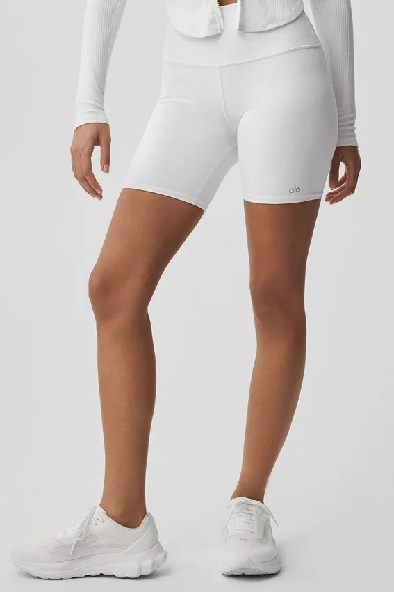 High-Waist Bisikletçi Şortu | Kadın Yoga Şortları