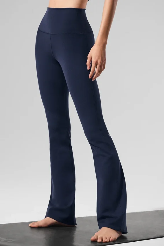 High-Waist Bootcut Legging - Lacivert