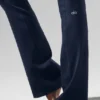 High-Waist Bootcut Legging - Lacivert