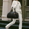 High-Waist Bootcut Tayt - Fildişi