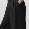 High-Waist Dreamscape Pantolon (Normal) - Siyah