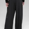 High-Waist Dreamscape Pantolon (Şort) - Siyah
