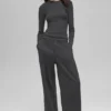 High-Waist Eşofman Altı - Antrasit