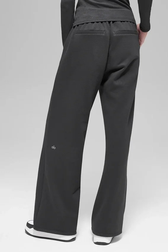 High-Waist Eşofman Altı - Antrasit