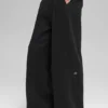 High-Waist Eşofman Altı - Siyah