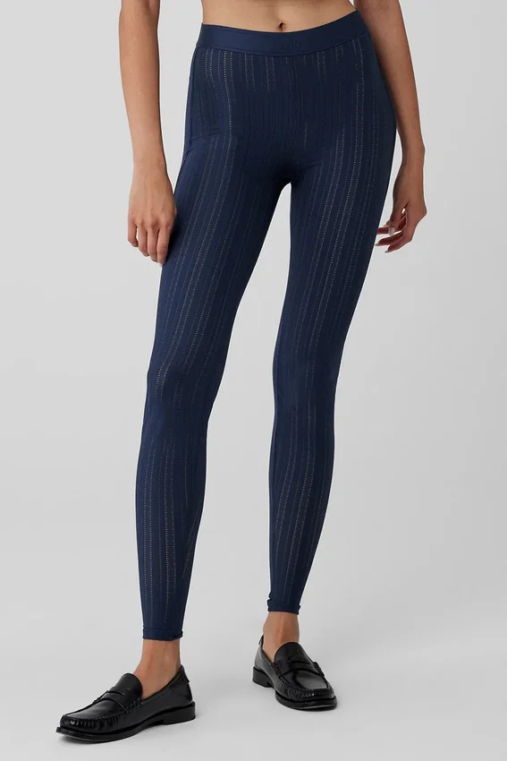 High-Waist Euphoria Tayt - Lacivert