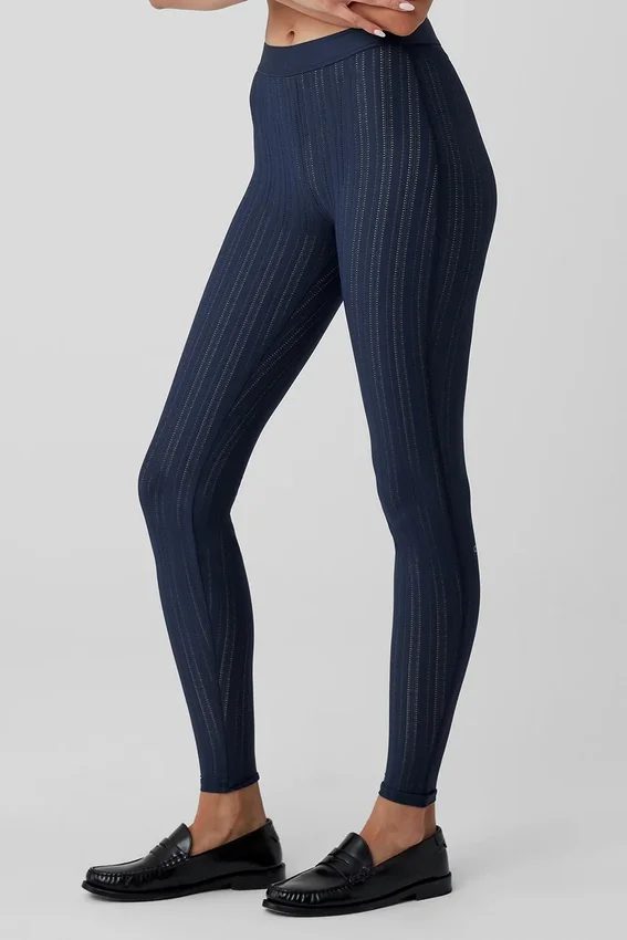 High-Waist Euphoria Tayt - Lacivert